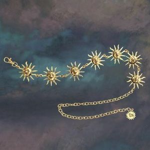 SOLD MAIBEE sun chain belt